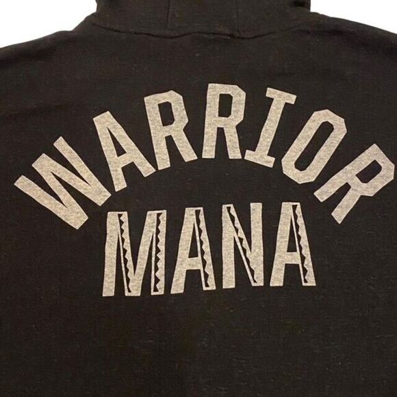 Under Armour Oversized Sweatshirt Womens Size Large Black Loose Hoodie Cropped - Picture 6 of 12